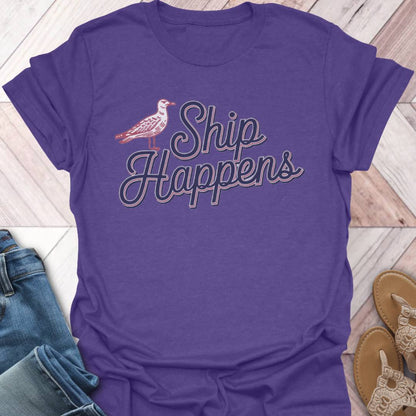 Ship Happens Seagull T-Shirt