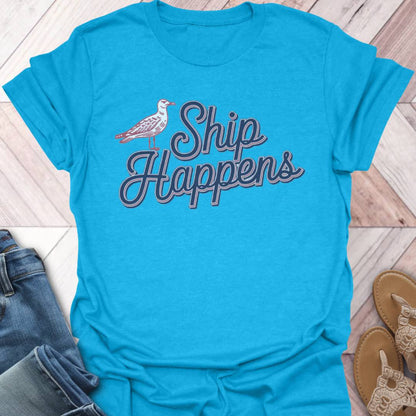 Ship Happens Seagull T-Shirt