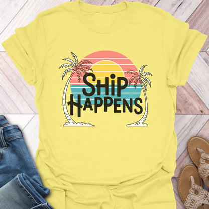 Ship Happens Palms T-Shirt