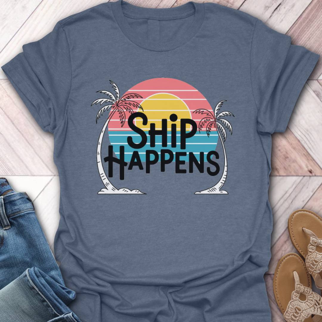 Ship Happens Palms T-Shirt