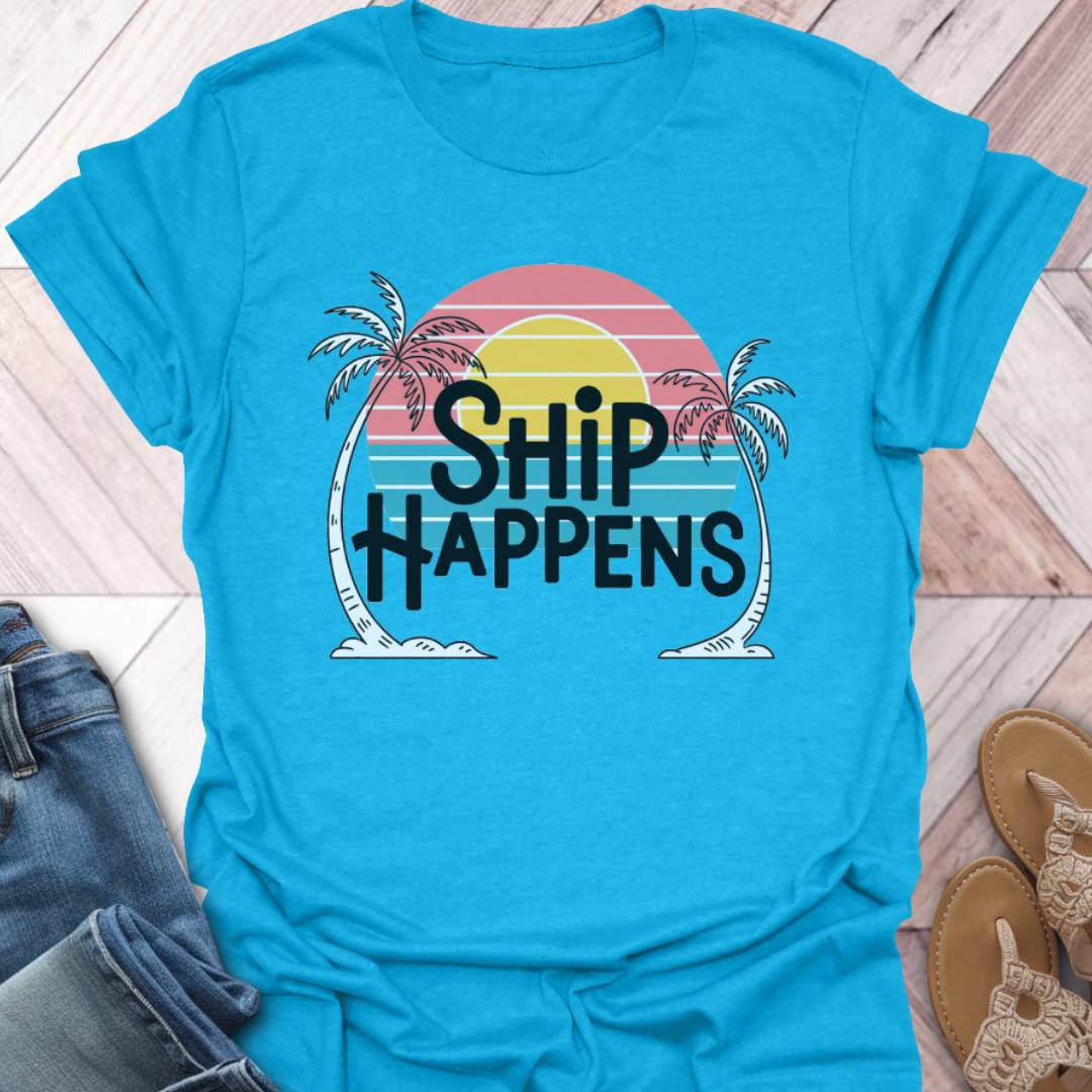 Ship Happens Palms T-Shirt