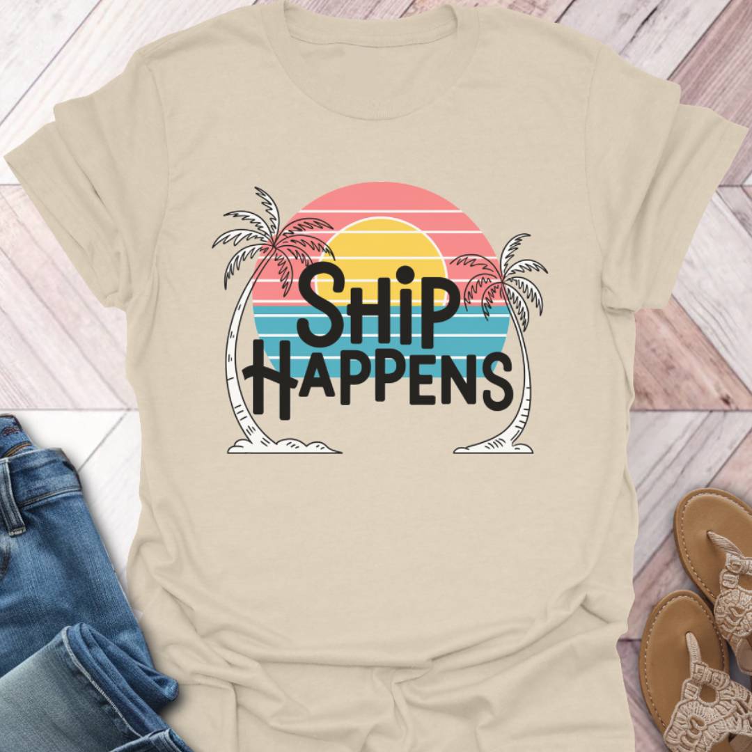 Ship Happens Palms T-Shirt