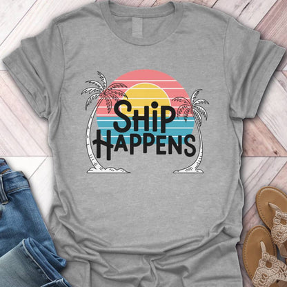 Ship Happens Palms T-Shirt