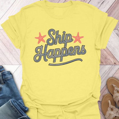 Ship Happens Starfish T-Shirt
