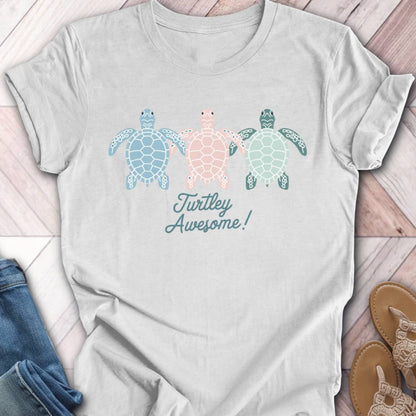Turtley Awesome Pastel T-Shirt