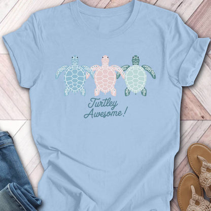 Turtley Awesome Pastel T-Shirt