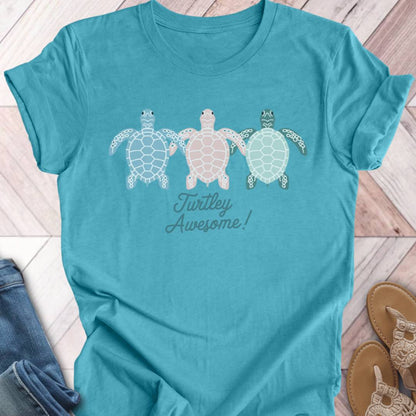 Turtley Awesome Pastel T-Shirt