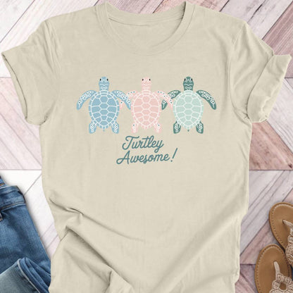 Turtley Awesome Pastel T-Shirt