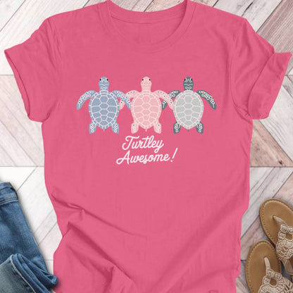 Turtley Awesome Pastel T-Shirt
