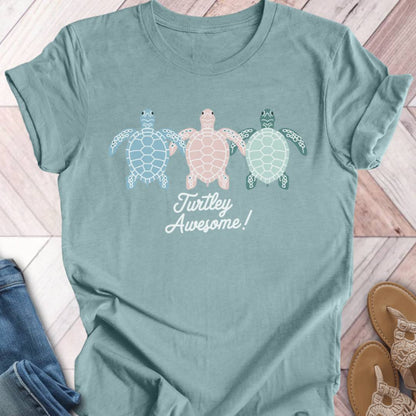 Turtley Awesome Pastel T-Shirt
