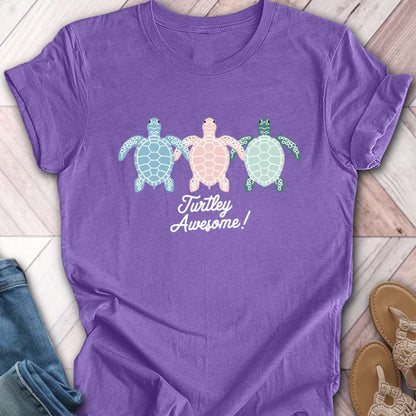 Turtley Awesome Pastel T-Shirt