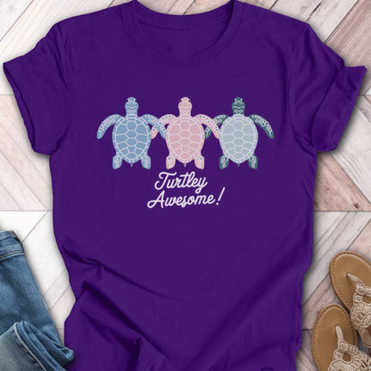 Turtley Awesome Pastel T-Shirt