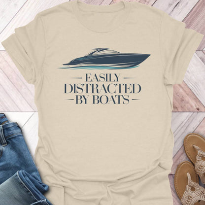 Distracted By Boats T-Shirt
