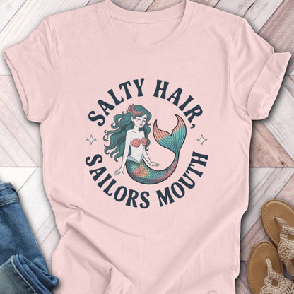 Sailors Mouth Turquoise Mermaid T-Shirt
