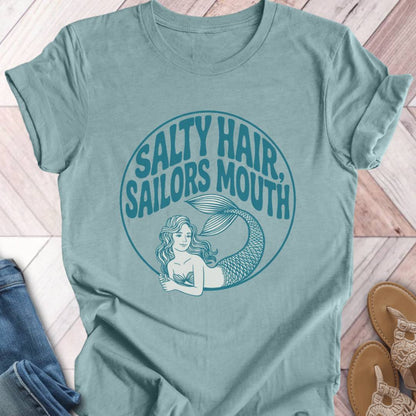 Sailors Mouth Lounging Mermaid T-Shirt