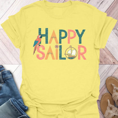 Happy Sailor Parrot T-Shirt
