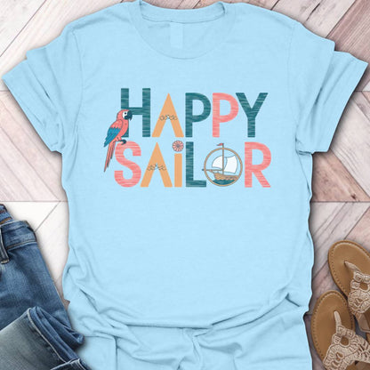 Happy Sailor Parrot T-Shirt