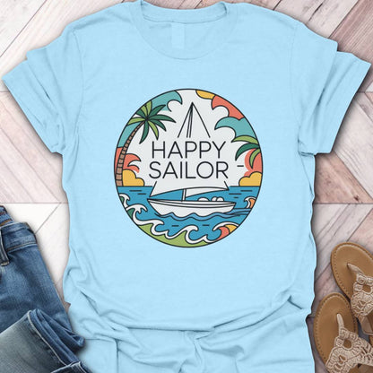 Happy Sailor Tropical T-Shirt