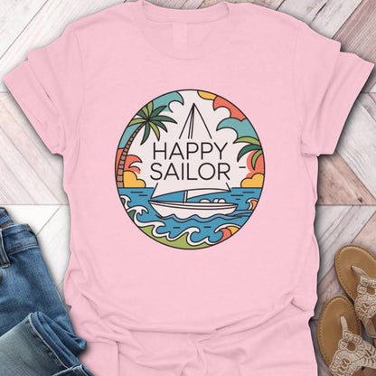Happy Sailor Tropical T-Shirt