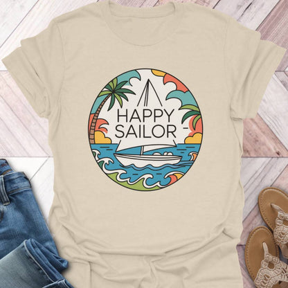 Happy Sailor Tropical T-Shirt