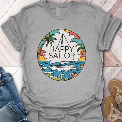 Happy Sailor Tropical T-Shirt