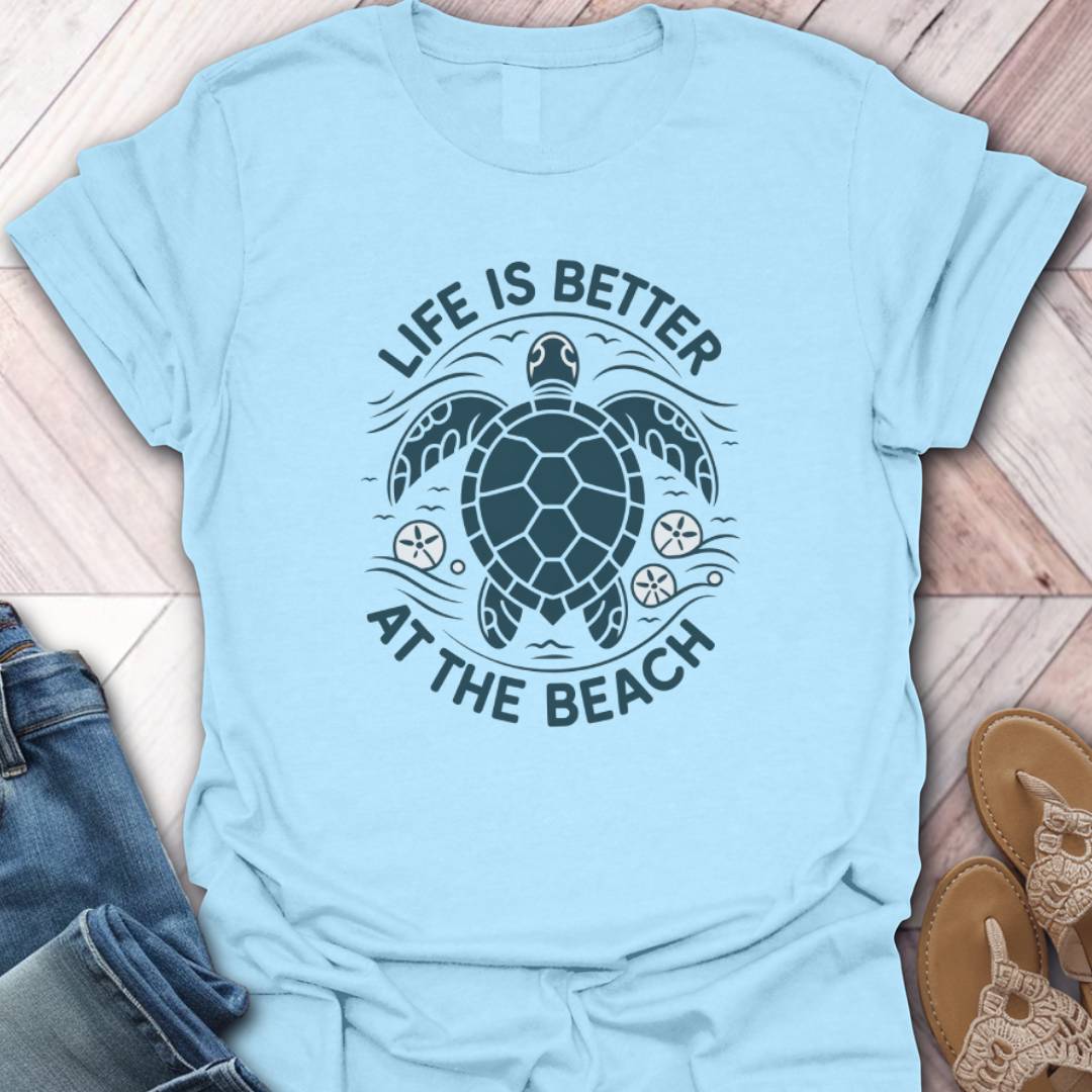Beach Life Sea Turtle T-Shirt