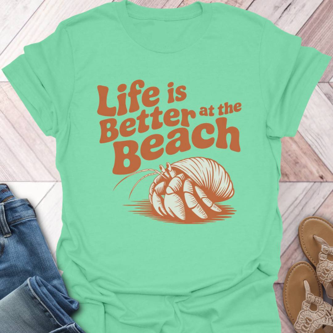 Beach Life Crab T-Shirt