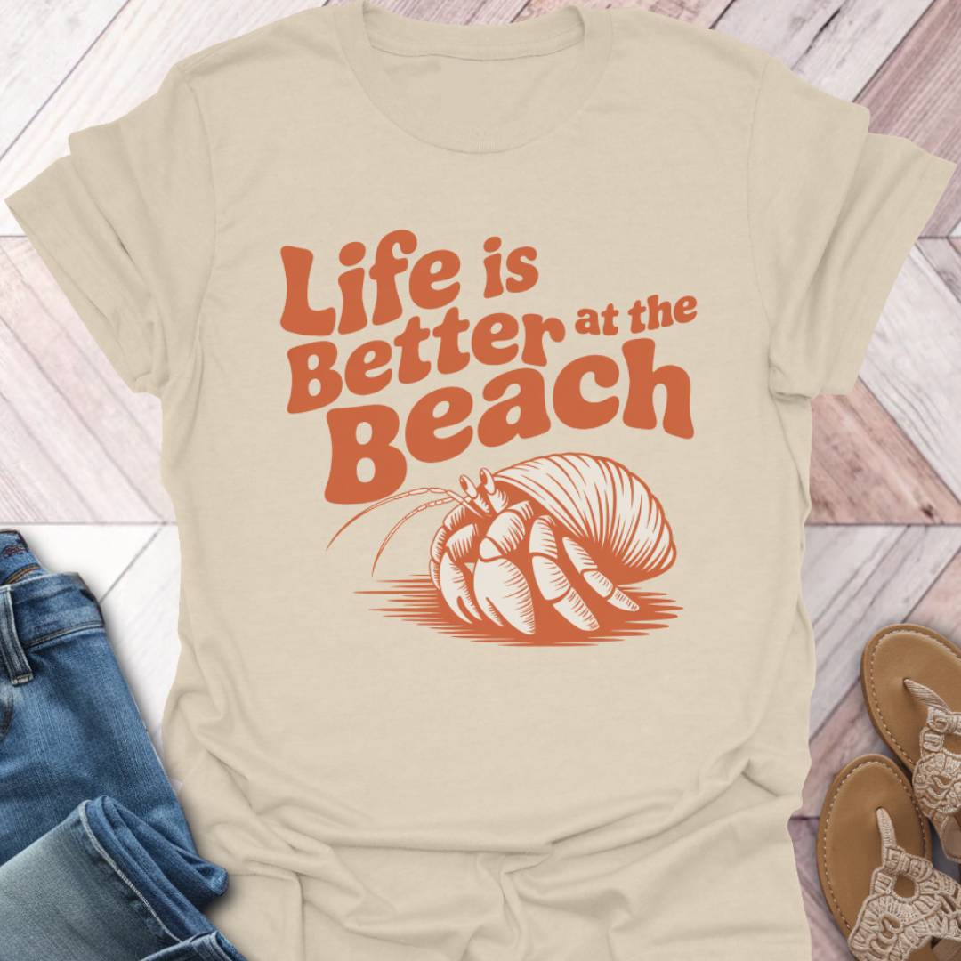 Beach Life Crab T-Shirt