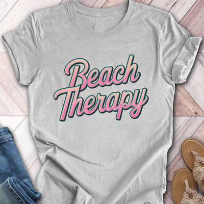 Beach Therapy Pink T-Shirt