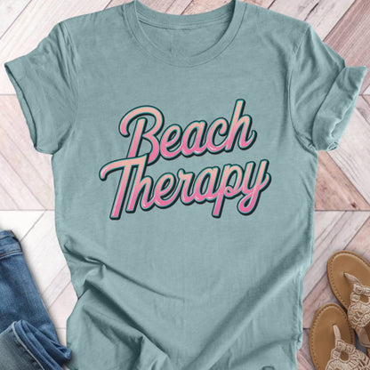 Beach Therapy Pink T-Shirt