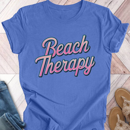 Beach Therapy Pink T-Shirt
