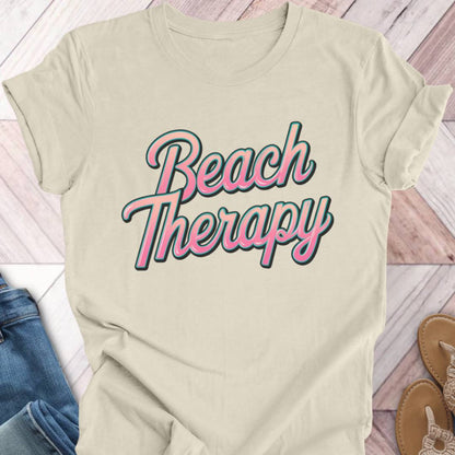 Beach Therapy Pink T-Shirt