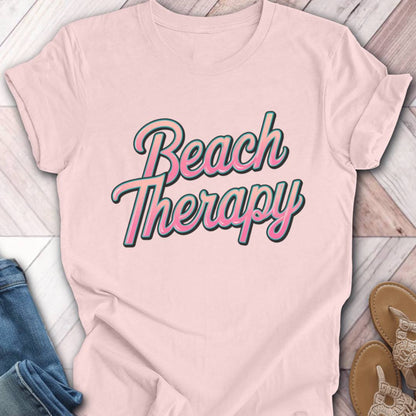 Beach Therapy Pink T-Shirt