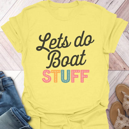 Boat Stuff Bold T-Shirt