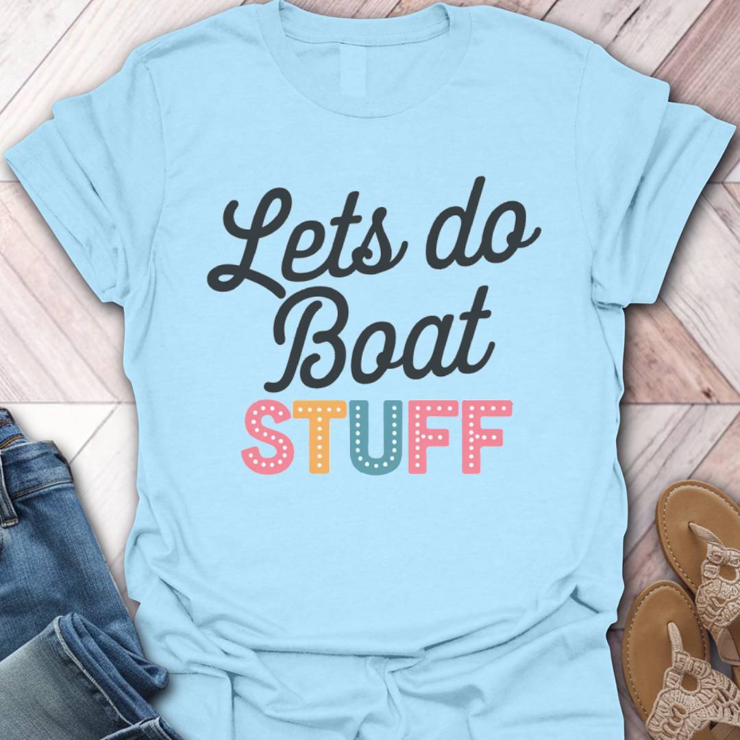 Boat Stuff Bold T-Shirt