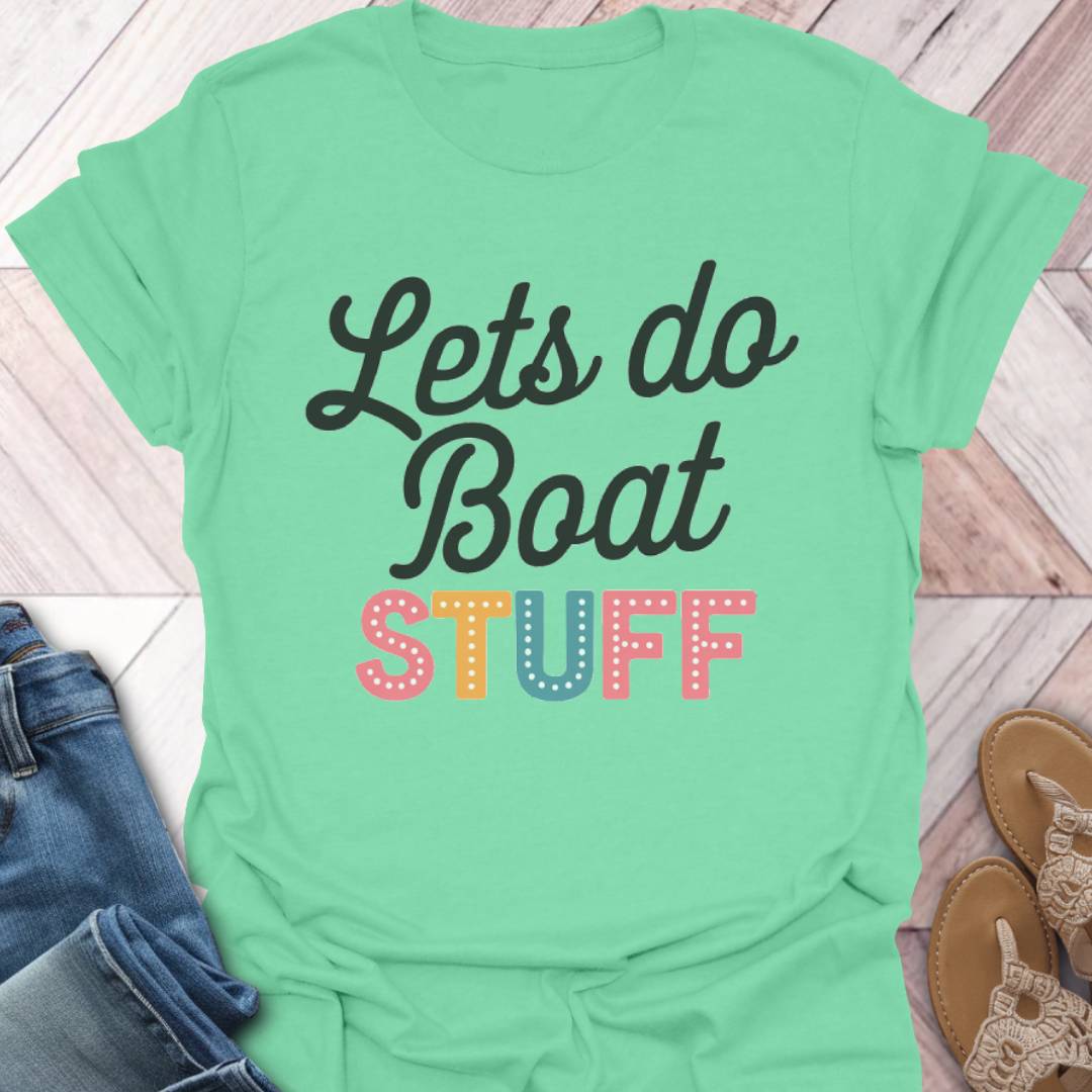 Boat Stuff Bold T-Shirt