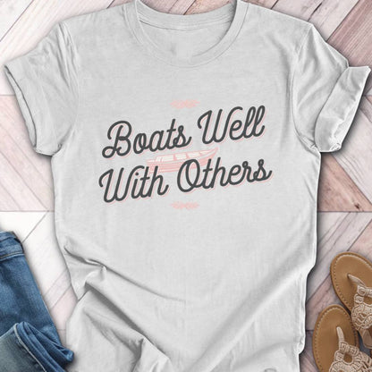 Boats Well Pink T-Shirt