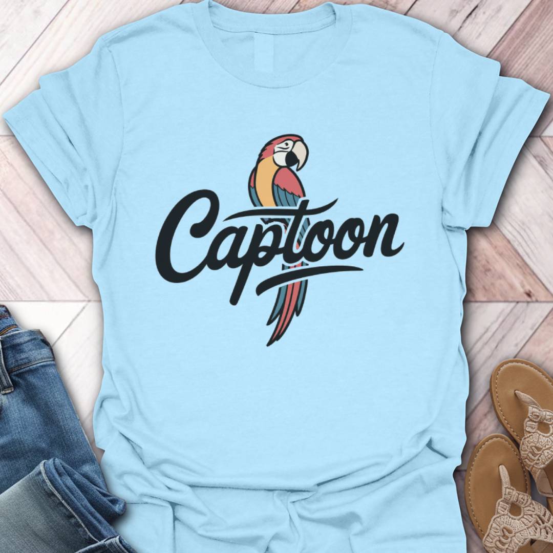 Parrot Captoon T-Shirt