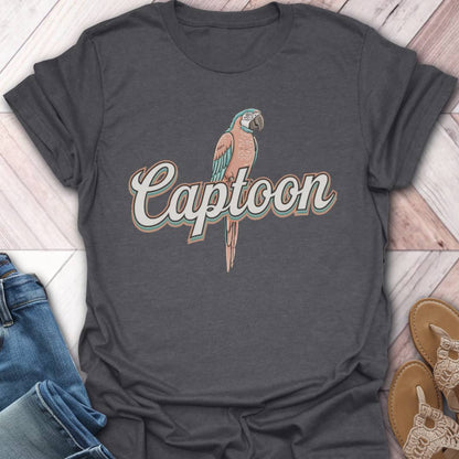 Parrot Captoon Vintage T-Shirt