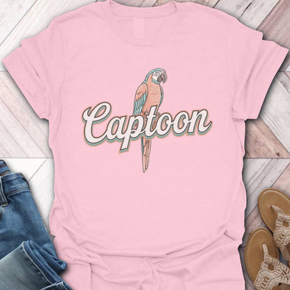 Parrot Captoon Vintage T-Shirt
