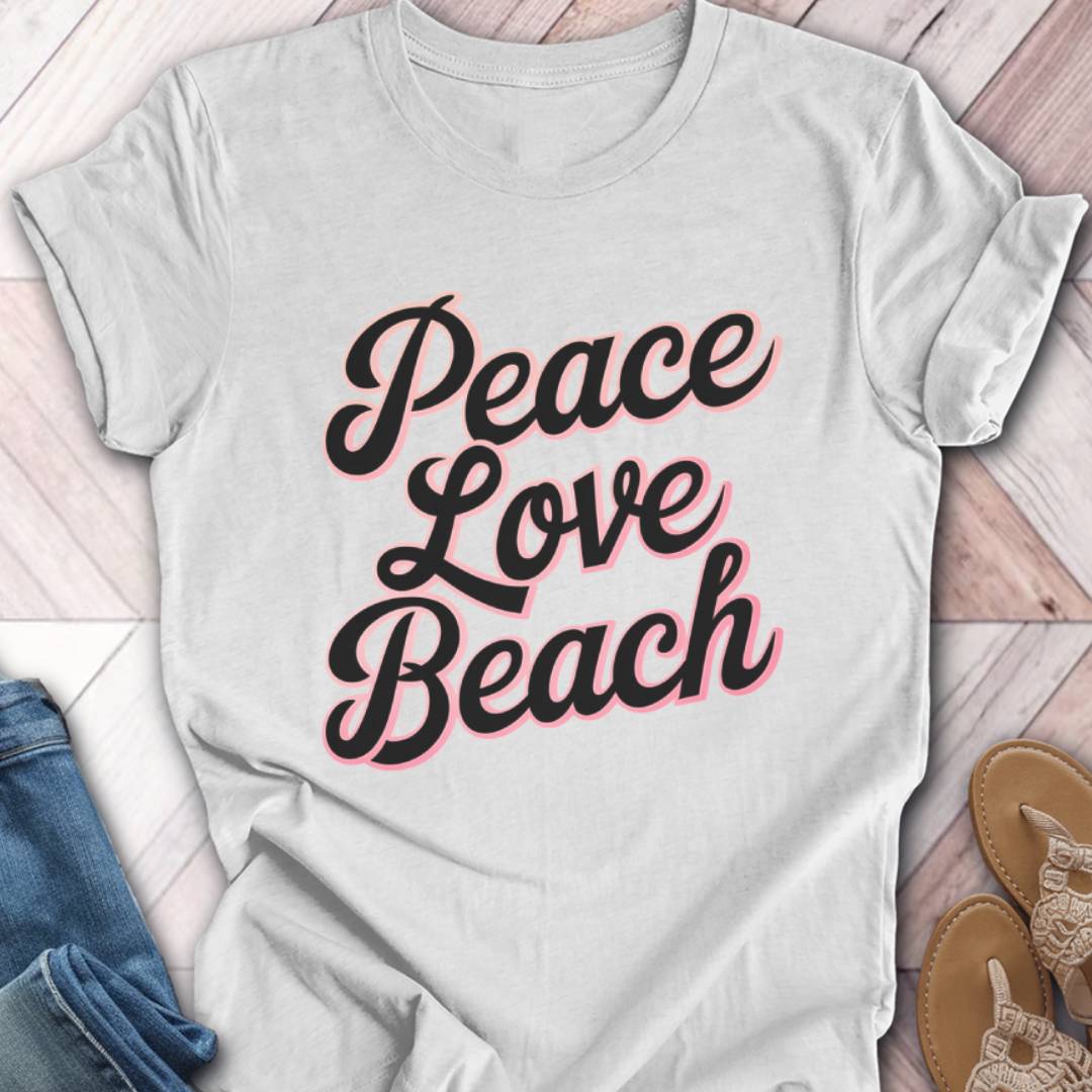 Peace Love Beach T-Shirt