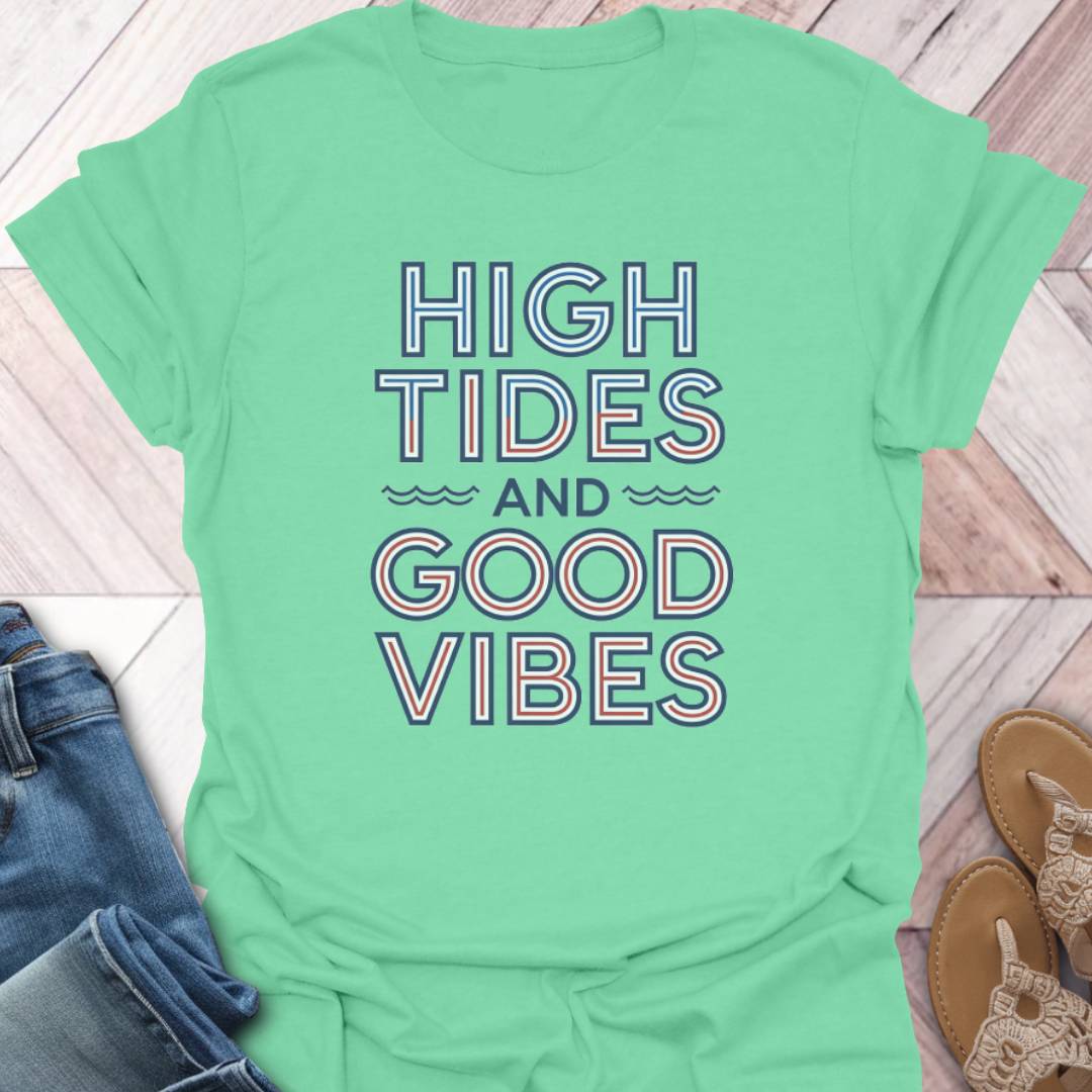 Good Vibes Red White & Blue T-Shirt