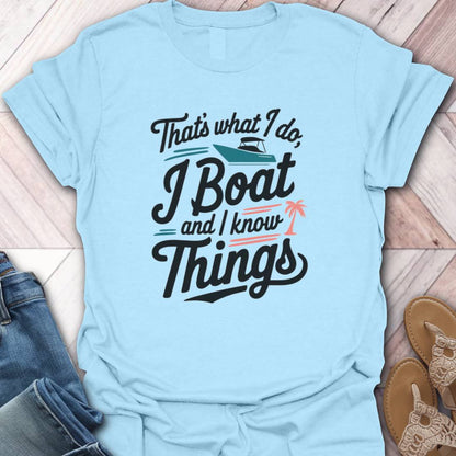 Know Boats T-Shirt