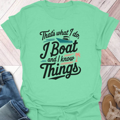 Know Boats T-Shirt