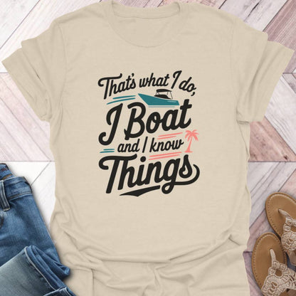 Know Boats T-Shirt