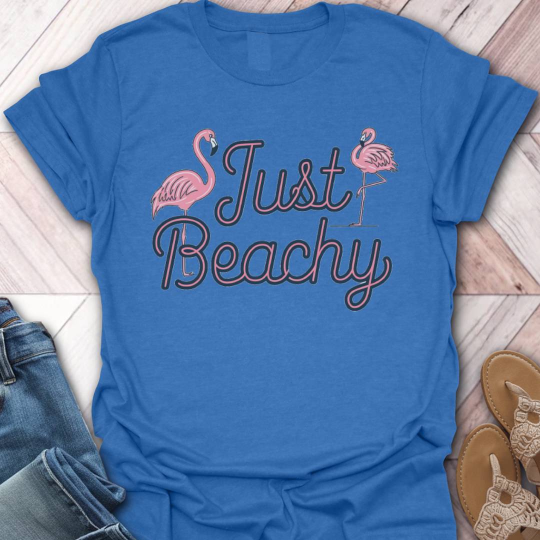 Just Beachy Flamingo T-Shirt
