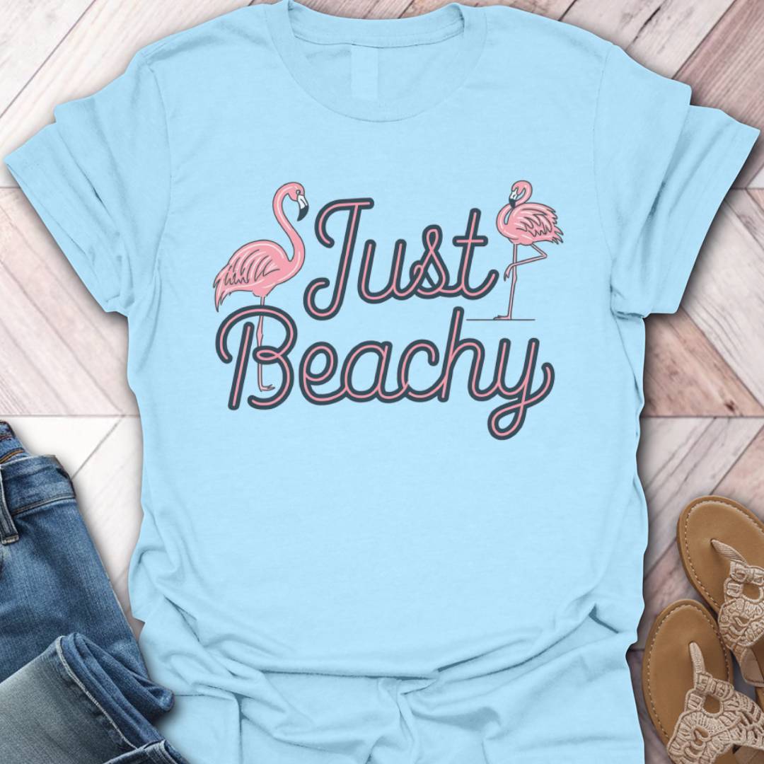 Just Beachy Flamingo T-Shirt