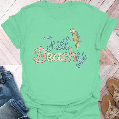 Just Beachy Parrot T-Shirt