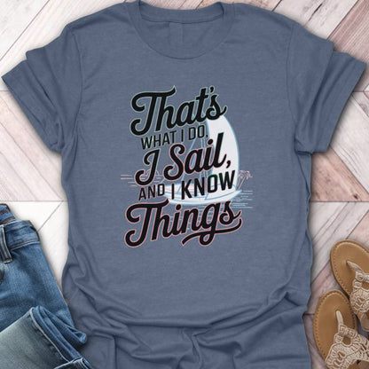 Know Sailing T-Shirt