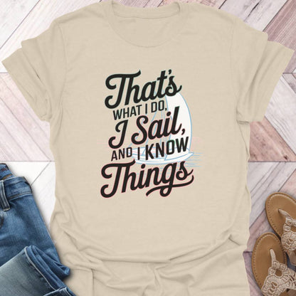 Know Sailing T-Shirt